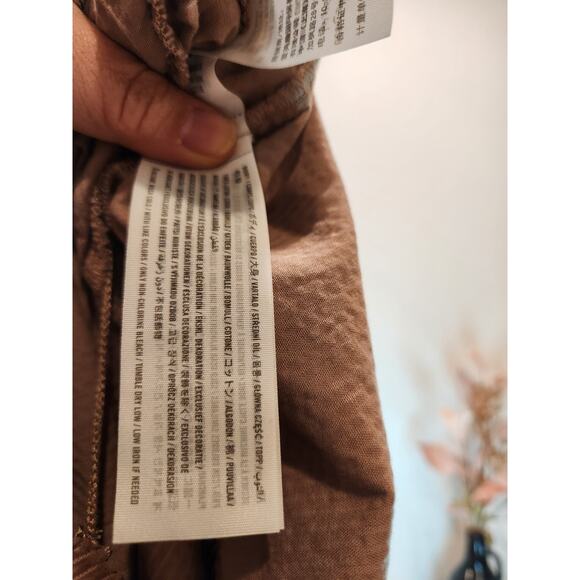 Hollister Men's Corduroy‎ Shirt XS Brown Button-Up Casual Long Sleeve New - Picture 5 of 5